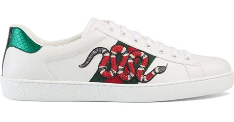 gucci ace tennis shoes|gucci ace sneakers snake.